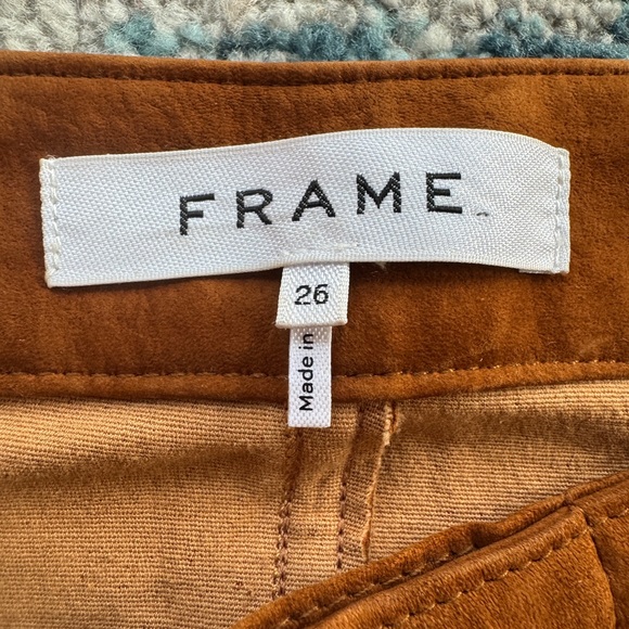 Frame Terracotta Lamb Suede Bootcut Pants
Size 26 - Picture 9 of 11